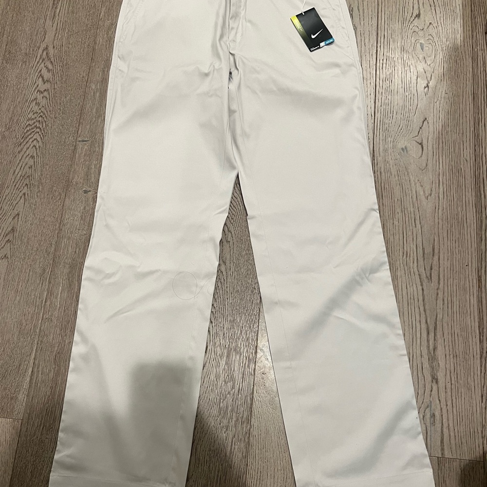 Nike White Athletic Pants
